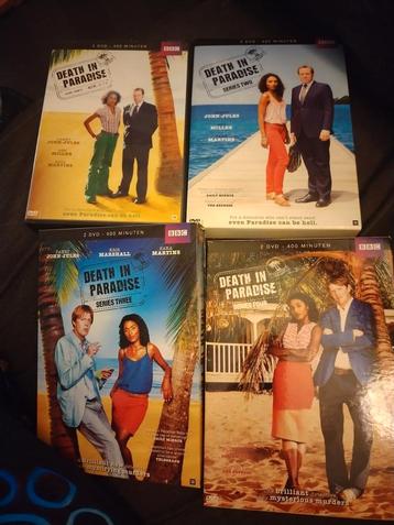 Death in Paradise serie 1/2/3/4 beschikbaar voor biedingen
