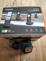 Gigaset a475 quattro set serie zilver zwart., Telecommunicatie, Vaste telefoons | Handsets en Draadloos, Ophalen, Zo goed als nieuw