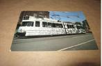 Kunsttram ansichtkaart, Verzenden, Gebruikt, Trein, Kaart of Prent