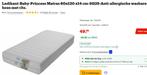 Ledikant-Baby-Princess Matras 60x120 x14 cm-SG25, Zo goed als nieuw, Matras, Eenpersoons, 70 cm of minder