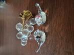 Three beautiful glass miniatures, Ophalen of Verzenden, Zo goed als nieuw, Overige materialen