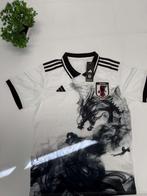 Japan shirt – zwart/witte rook/dragon print Maat M, Maat M, Ophalen of Verzenden, Nieuw, Shirt