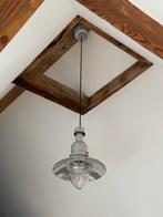 2 Vintage Scheepslampen / Hanglampen, Huis en Inrichting, Lampen | Hanglampen, Ophalen, Gebruikt, Metaal, Minder dan 50 cm