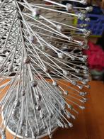 ZILVER KERSTBOOM METAAL MET GLITTER PUNTJES, Ophalen of Verzenden, Nieuw