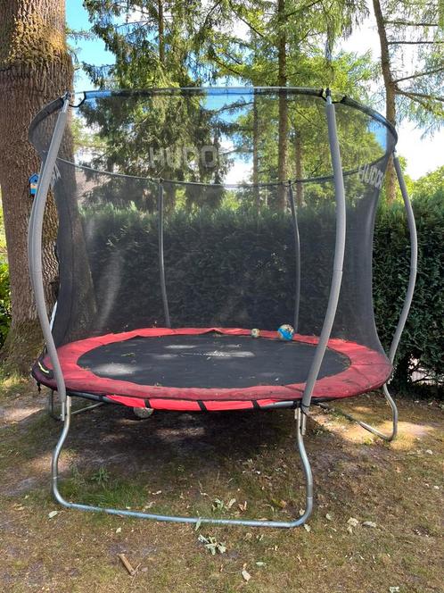Trampoline Hudora (diameter 3,05 meter), Kinderen en Baby's, Speelgoed | Buiten | Trampolines, Zo goed als nieuw, Ophalen