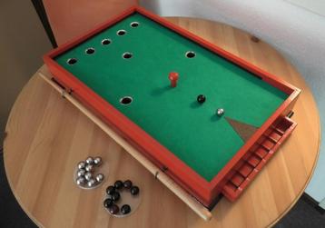 Vintage biljart tabletop beschikbaar voor biedingen