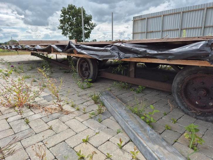 Onderstel Stacaravan - 10x3.20m - Gebruikt, Caravans en Kamperen, Caravan accessoires, Gebruikt, Ophalen