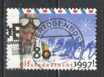 nvph 1710 Elfstedentocht 1997, Postzegels en Munten, Postzegels | Nederland, Verzenden, Na 1940, Gestempeld