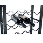 Wijnrek | 32 flessen | 45x20x80cm | Flessenrek | Staal, 25 flessen of meer, Info@lendo-online.eu, Nieuw, Lendo Online