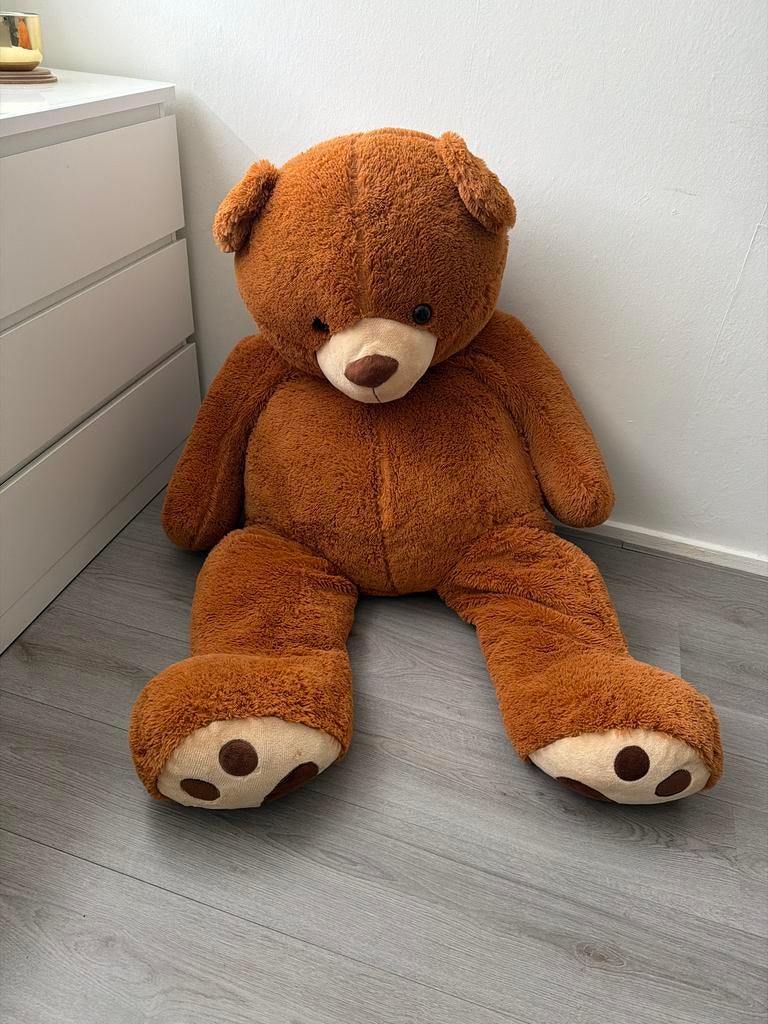 XXL Teddybeer / Knuffelbeer, Kinderen en Baby's, Speelgoed | Knuffels en Pluche, Ophalen of Verzenden, Zo goed als nieuw, Beer