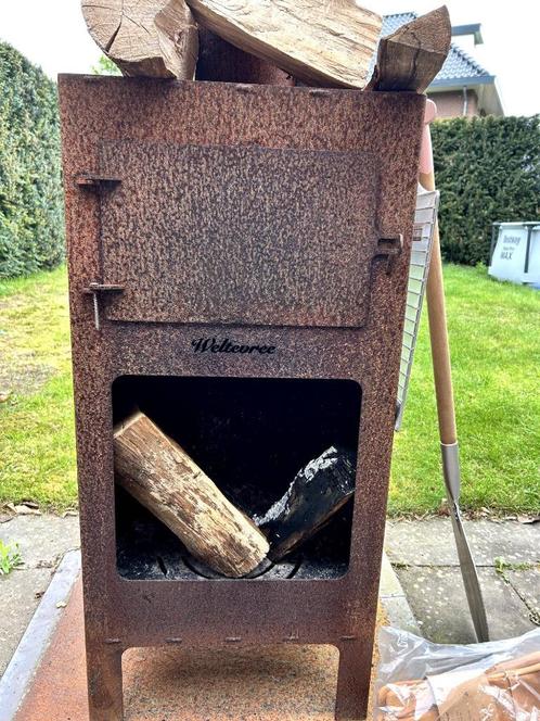 Weltevree Buitenhaard en Pizza oven, Tuin en Terras, Tuinhaarden, Gebruikt, Ophalen