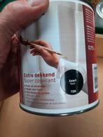 Verf en beits blikken., Doe-het-zelf en Verbouw, Verf, Beits en Lak, Minder dan 5 liter, Ophalen, Zo goed als nieuw, Beits