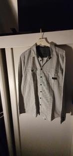 Angelle  mooi overhemd  mt xl, Ophalen of Verzenden, Zo goed als nieuw, Blauw, Halswijdte 43/44 (XL)