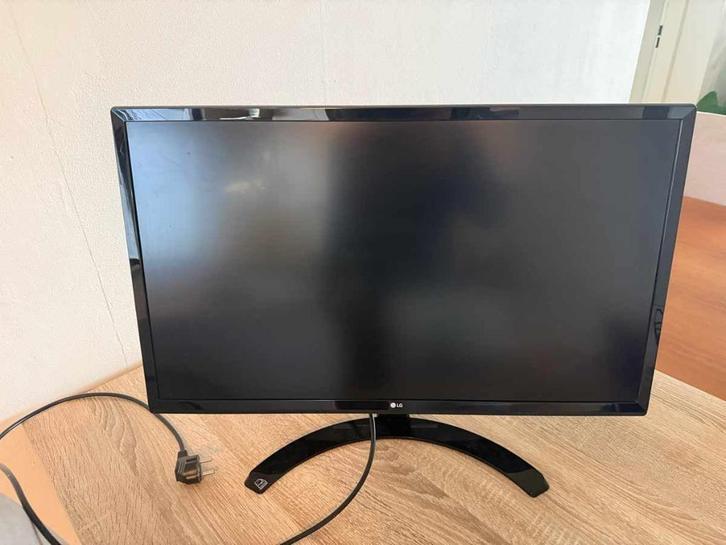 LG 27UD58-B Zwart, Computers en Software, Monitoren, Gebruikt, 60 Hz of minder, DisplayPort, HDMI, IPS, Ultra HD (4K), 5 ms of meer