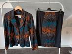 Nieuw mantelpak van Donna Dura maat 42, Kleding | Dames, Kostuum of Pak, Bruin, Maat 42/44 (L), Ophalen of Verzenden