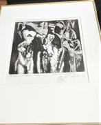 Ets, M. Sabev, Gesigneerd en genummerd 1/1, Antiek en Kunst, Kunst | Etsen en Gravures, Ophalen