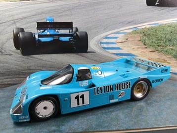 norev 1/18 porsche 962c le mans 1987leyton house # 11/187405 beschikbaar voor biedingen