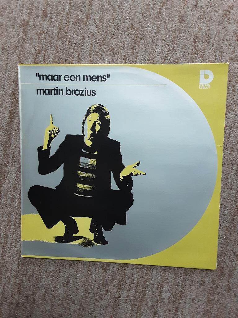 vinyl lp Martin Brozius maar een mens, Cd's en Dvd's, Ophalen of Verzenden, Gebruikt, 12 inch