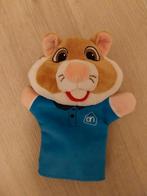 Albert Heijn hamster handpop blauw, Kinderen en Baby's, Speelgoed | Knuffels en Pluche, Ophalen of Verzenden, Nieuw, Overige typen