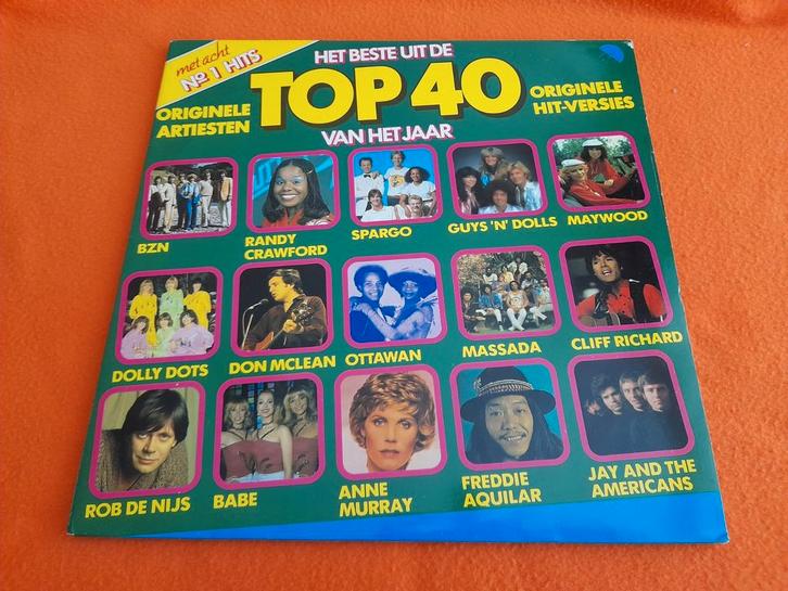Het beste uit de Top 40 van 1980 - diverse artiesten (2LP), Cd's en Dvd's, Vinyl | Verzamelalbums, Gebruikt, Pop, 12 inch, Ophalen of Verzenden