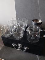 BODUM thee servies ( 6 glazen + theepot), Huis en Inrichting, Keuken | Servies, Glas of Glazen, Nieuw, Ophalen of Verzenden, Glas
