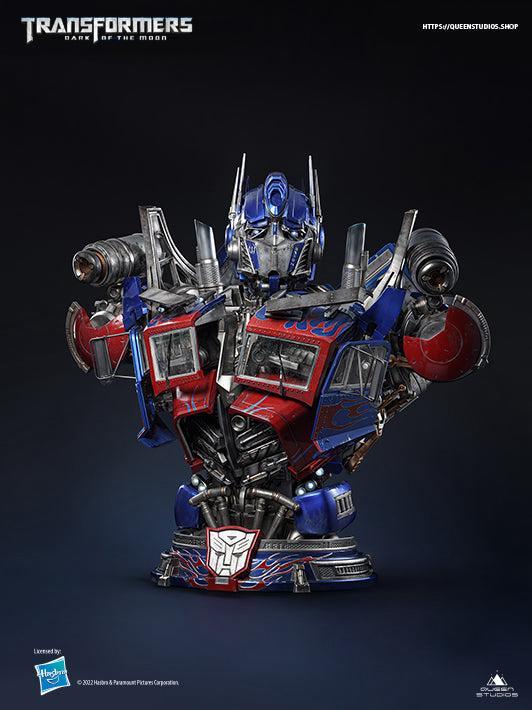Queen Studios Optimus Prime Human size bust Transformers, Verzamelen, Beelden en Beeldjes, Zo goed als nieuw, Fantasy, Ophalen
