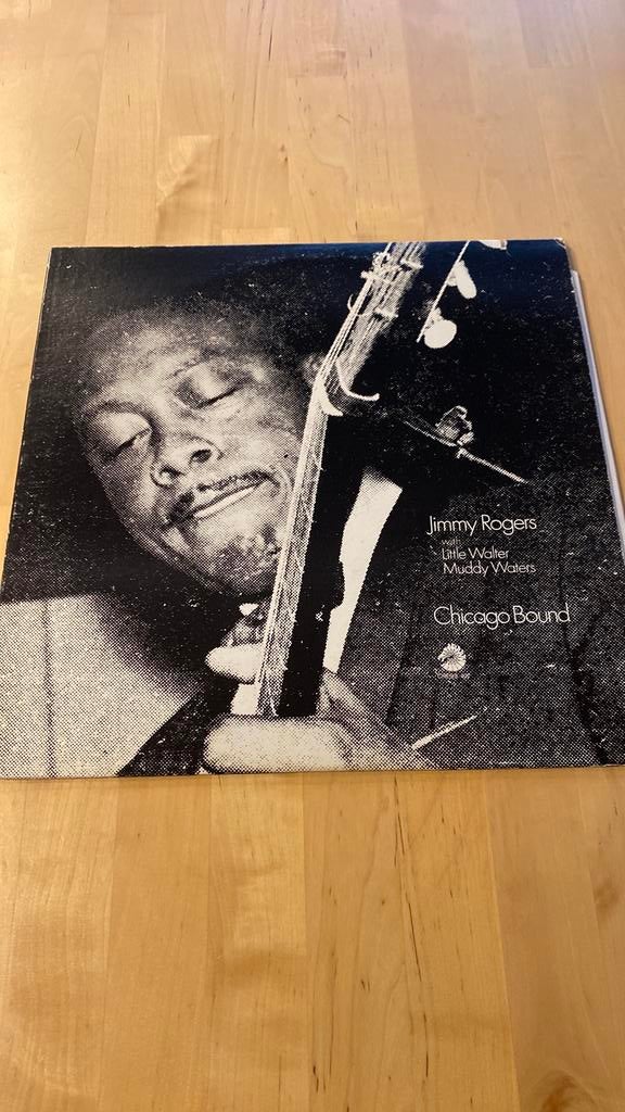 Vinyl lp Jimmy Rogers & Muddy Waters - Chicago bound, 1960 tot 1980, Gebruikt, Overige formaten, Ophalen of Verzenden