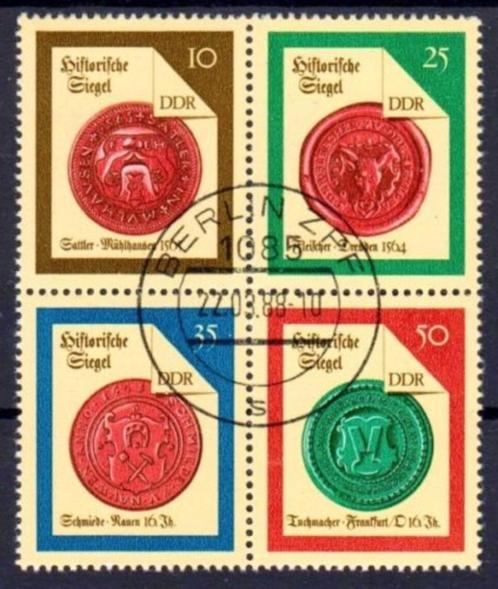 DDR 1988, Michel 3156-3159, gestempeld., Postzegels en Munten, Postzegels | Europa | Duitsland, Gestempeld, DDR, Verzenden