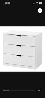 Ikea Nordli ladekast 80cm, Ophalen, Gebruikt, 50 tot 100 cm, 3 of 4 laden