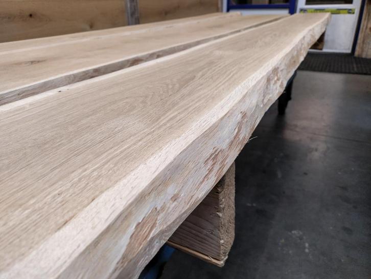 Eiken schaaldelen meubel droog met schors div maten, Doe-het-zelf en Verbouw, Hout en Planken