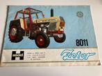 Folder zetor 8011, Ophalen of Verzenden, Zo goed als nieuw, Folder