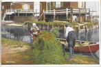 AK Marken - Aan het werk, Verzamelen, Ansichtkaarten | Themakaarten, Verzenden, 1920 tot 1940, Ongelopen, Klederdracht