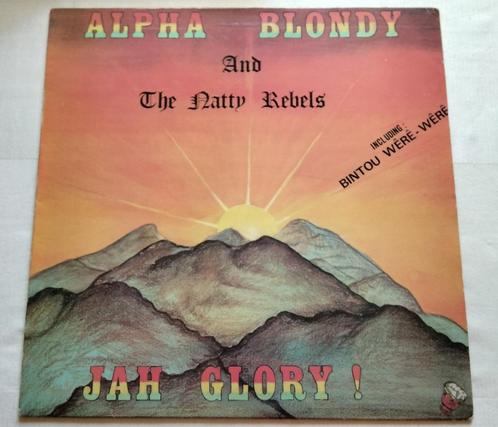 Alpha Blondy And The Natty Rebels - Jah Glory LP Reggae, Cd's en Dvd's, Vinyl | R&B en Soul, Zo goed als nieuw, R&B, 1960 tot 1980