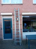 3x12 ladder, Doe-het-zelf en Verbouw, Ladders en Trappen, Ophalen, Gebruikt, 4 meter of meer