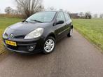 Renault Clio 1.2 16V 75 pk 3D 2007 Zwart airco Lm velgen!!!, Auto's, Voorwielaandrijving, 535 kg, 74 pk, 4 cilinders