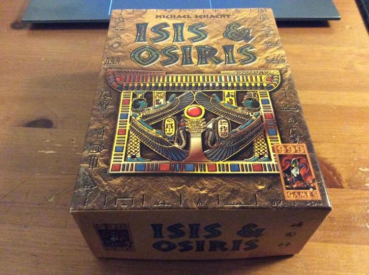 Isis en Osiris. bordspel van 999 games, Hobby en Vrije tijd, Gezelschapsspellen | Bordspellen, Zo goed als nieuw, Een of twee spelers