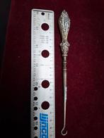 Antieke zilveren Schoenveterhaak, Antiek en Kunst, Ophalen of Verzenden, Zilver