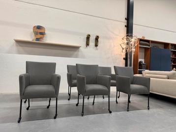 6 Nieuw Bert Plantagie Kameleon Eetkamerstoelen op wielen beschikbaar voor biedingen