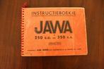 JAWA 250cc en 350cc 1953 motorfiets instructie boekje, Motoren, Ophalen of Verzenden, Overige merken