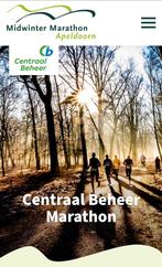 Startbewijs Apeldoorn CB Marathon zat. 31 jan 2026, Tickets en Kaartjes, Sport | Overige, Eén persoon, Januari