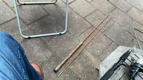 Werphengel dam antiek, Watersport en Boten, Hengelsport | Witvissen, Gebruikt, Werphengel, Ophalen of Verzenden