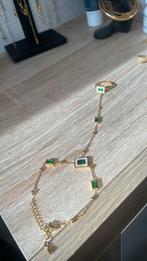Armband/ring, Staal, Ophalen of Verzenden, Zo goed als nieuw, Goud