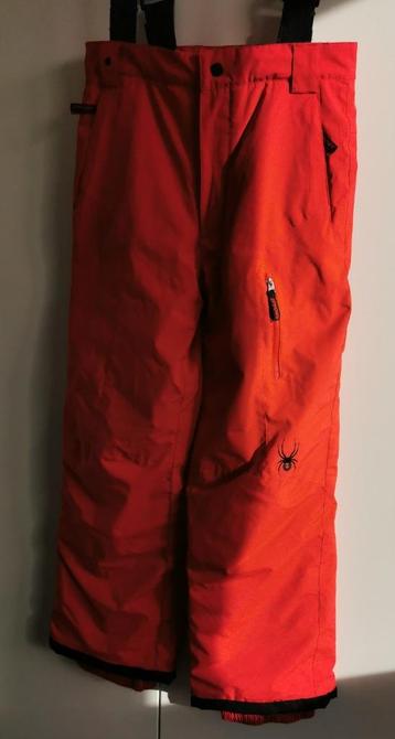 Spyder Junior Skibroek 164/16 Rood met bretels beschikbaar voor biedingen