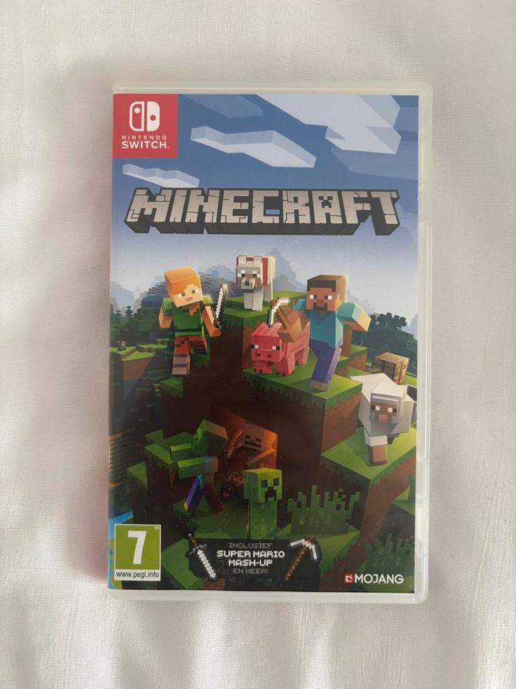 Minecraft - Nintendo Switch - Zo goed als nieuw!, Spelcomputers en Games, Games | Nintendo Switch, Zo goed als nieuw, Strategie en Constructie