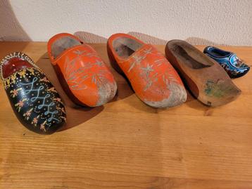 Kleine houten Klompjes - Decoratief & Souvenir beschikbaar voor biedingen