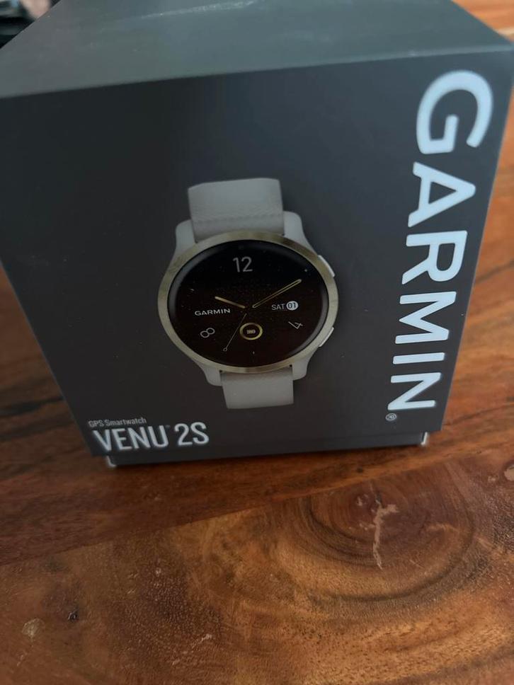 Garmin Venu 2S Smartwatch, Sieraden, Tassen en Uiterlijk, Sporthorloges, Zo goed als nieuw, Android, Wit, Afstand, Waterdicht