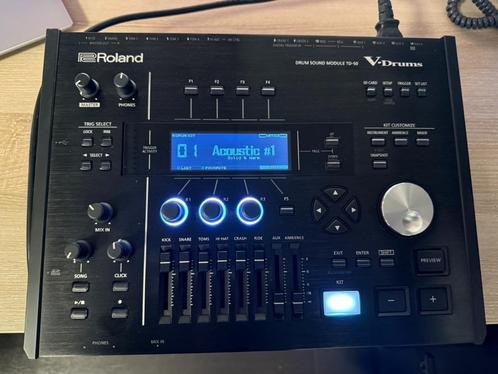 Roland TD 50 drum module incl laatste firmware, Muziek en Instrumenten, Drumstellen en Slagwerk, Zo goed als nieuw, Roland, Elektronisch