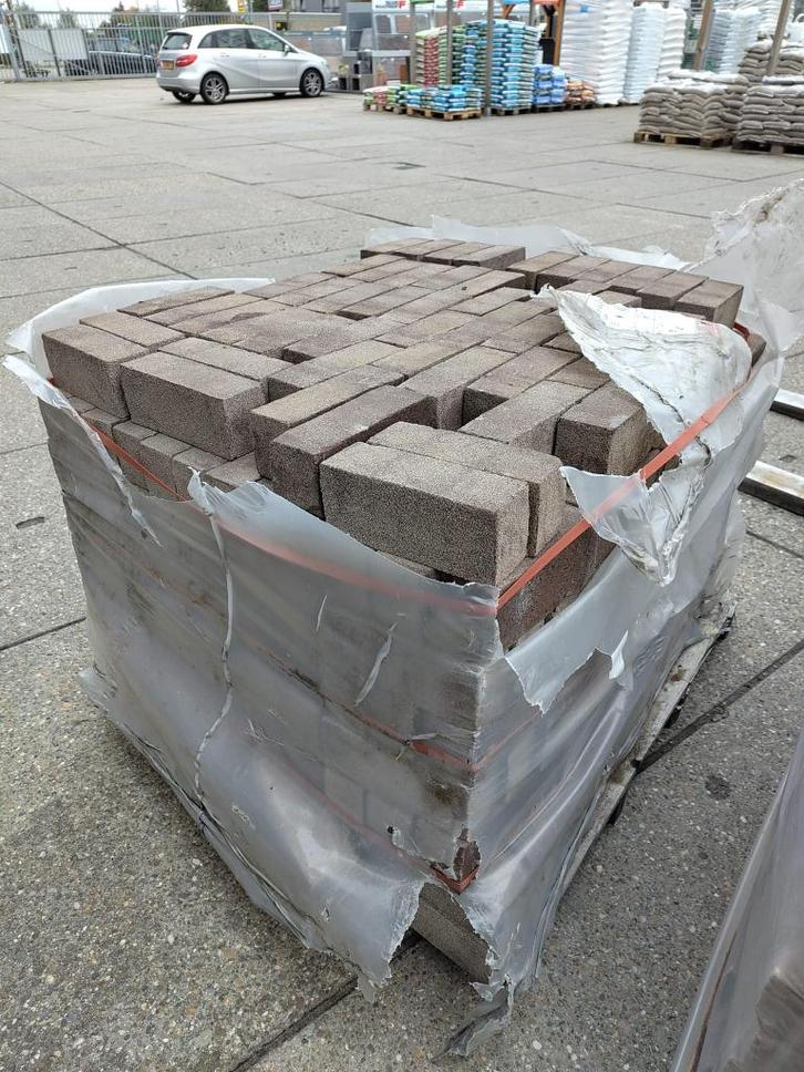 Pallet gebakken klinkers dikformaat, Tuin en Terras, Tegels en Klinkers, Nieuw, Klinkers, Overige materialen, 5 tot 10 m², Ophalen of Verzenden