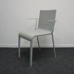 Vitra .03 Design Stoelen | Grijs | Armleuningen | Stoelen, Gebruikt, Ophalen of Verzenden, Metaal, Grijs