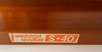 Homas Sjoelbak 200 cm  Wedstrijdsjoelbak S 40 incl 30 stenen, Een of twee spelers, Ophalen, Zo goed als nieuw, Homas